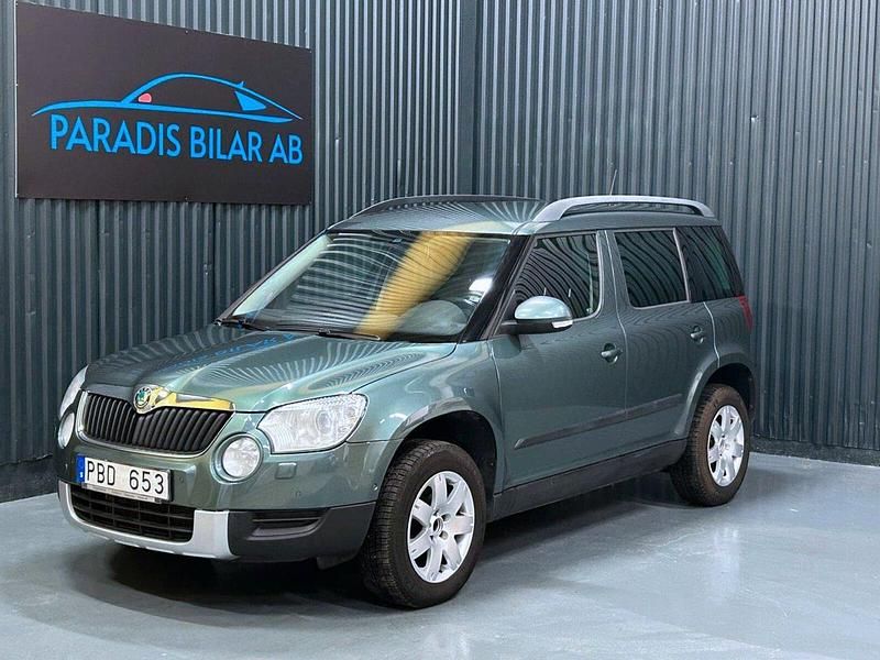 Grön Begagnad 2011 Skoda Yeti Experience SUV | 69 900 kr (Bra pris) - Bild 1/4