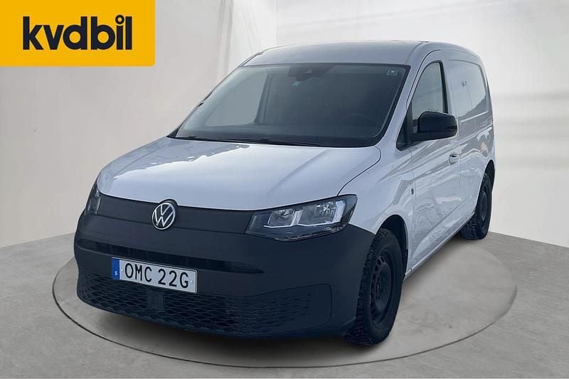 Begagnad VW Caddy 75 HK (55 kW) 2021 Vit Minibuss