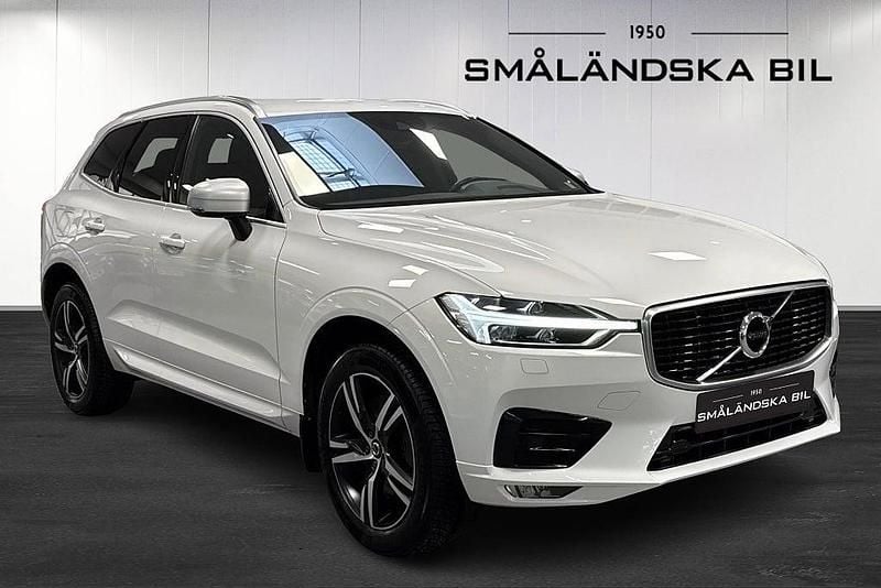 Begagnad Volvo XC60 R-Design 190 HK (139 kW) 2018 Vit SUV