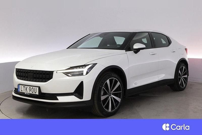 Vit Begagnad 2022 Polestar 2 Sedan | 335 900 kr - Bild 1/4