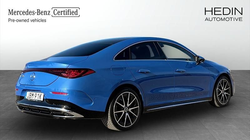 Begagnad Mercedes CLA 250+ Advanced 200 kW (272 HK) 2025 Blå Sedan