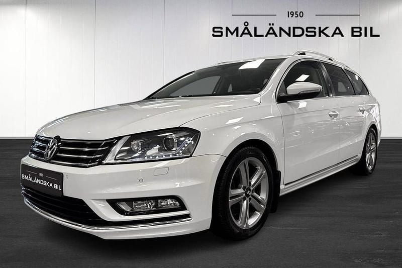 Vit Begagnad 2014 VW Passat GT Kombi | 139 000 kr (Marknadspris) - Bild 1/4