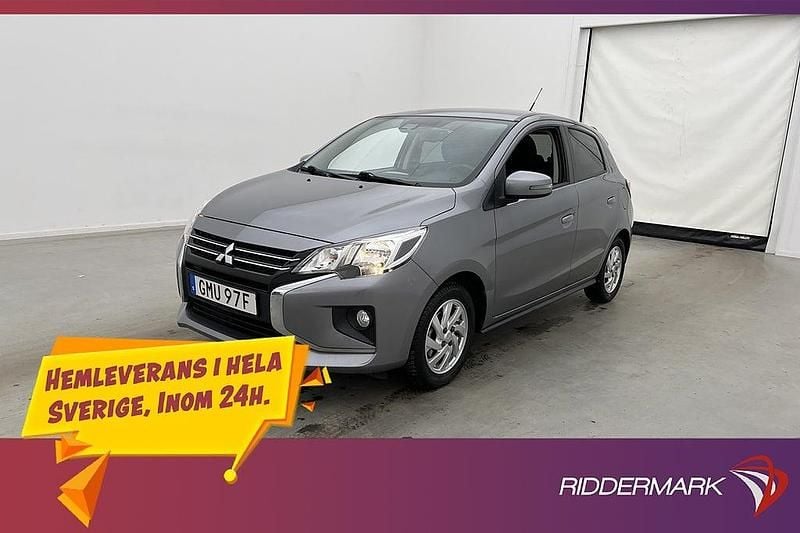 Begagnad Mitsubishi Space Star Comfort Edition 71 HK (52 kW) 2022 Grå Halvkombi