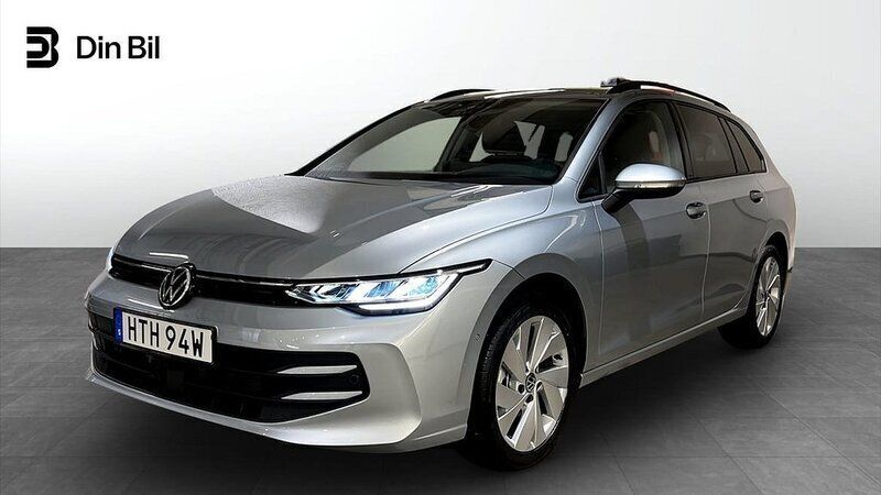 Silver Ny 2024 VW Golf VIII Life Kombi | 334 900 kr (Marknadspris) - Bild 1/4
