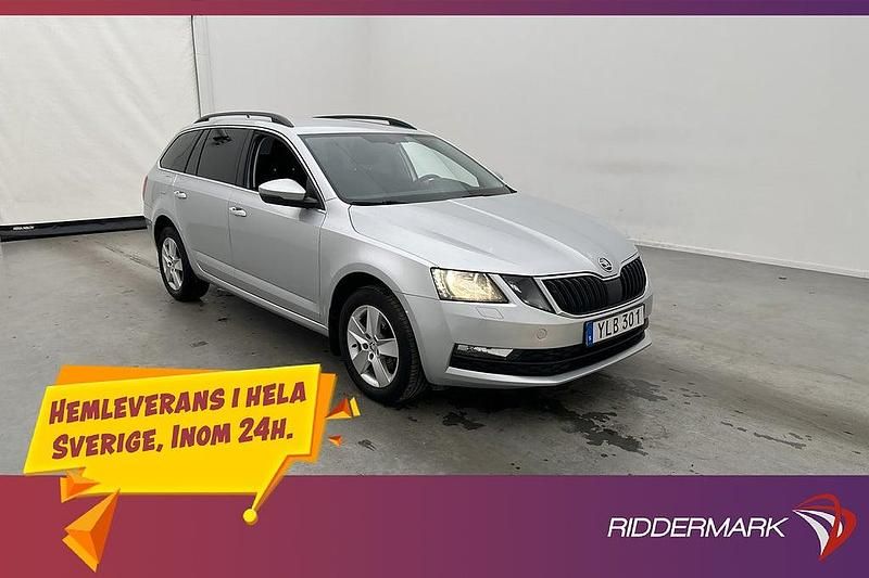 Silver Begagnad 2017 Skoda Octavia Ambition Kombi | 119 700 kr (Marknadspris) - Bild 1/3