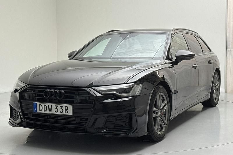 Svart Begagnad 2021 Audi A6 S-Line Kombi | 399 800 kr (Superpris) - Bild 1/4