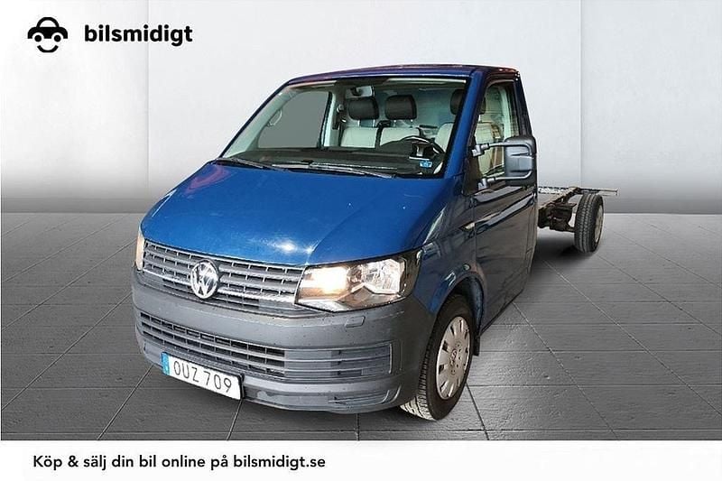 Mörkbrun Begagnad 2016 VW T6 Van | 189 900 kr (Bra pris) - Bild 1/3