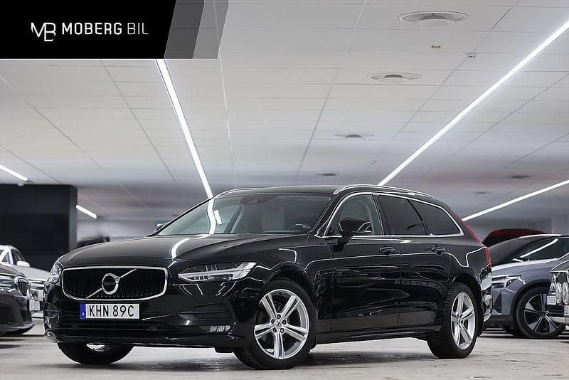 Svart Begagnad 2019 Volvo V90 Momentum Kombi | 259 900 kr (Bra pris) - Bild 1/3