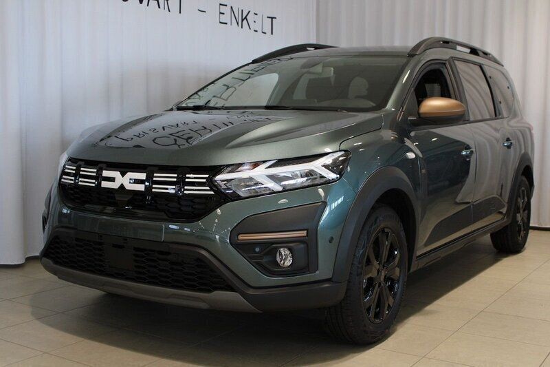 Grön Ny 2024 Dacia Jogger Extreme Minibuss | 346 300 kr (Marknadspris) - Bild 1/4