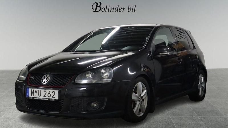 Begagnad VW Golf VI GTI 200 HK (147 kW) 2007 Svart Halvkombi