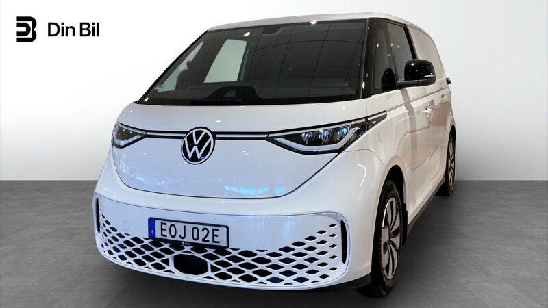 Vit (candyvit) Begagnad 2024 VW ID. Buzz Van | 539 900 kr (Lite dyr) - Bild 1/4
