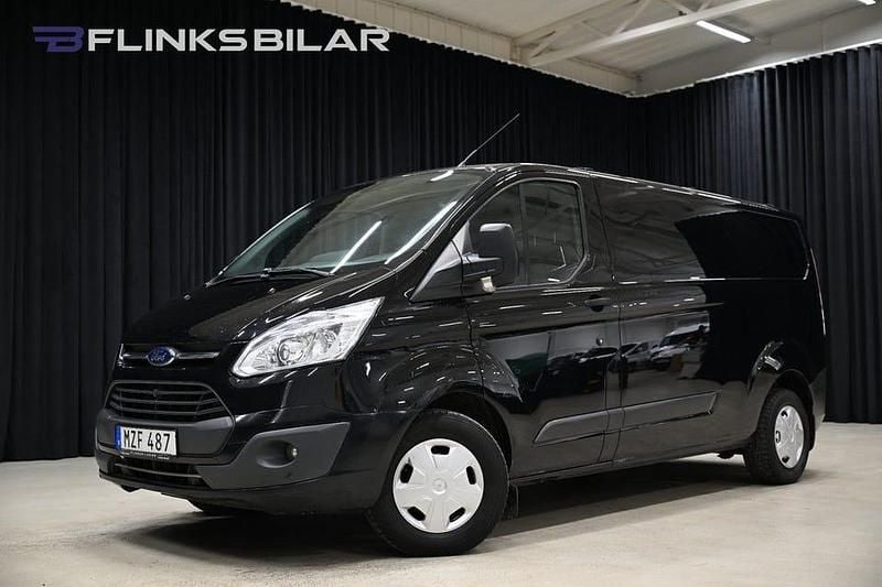 Begagnad Ford Transit Custom 131 HK (96 kW) 2018 Svart