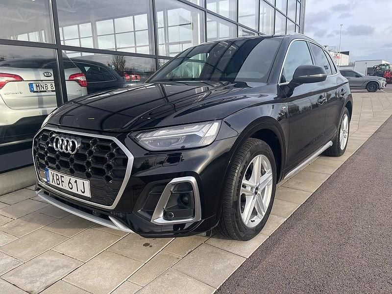 Svart Begagnad 2022 Audi Q5 S-Line SUV | 489 900 kr (Lite dyr) - Bild 1/3