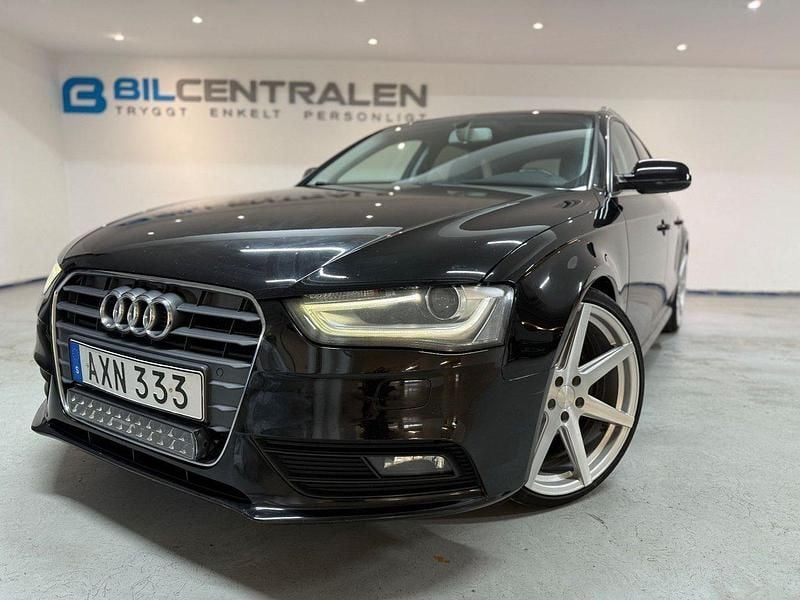 Svart Begagnad 2012 Audi A4 Sport Kombi | 109 900 kr (Lite dyr) - Bild 1/4