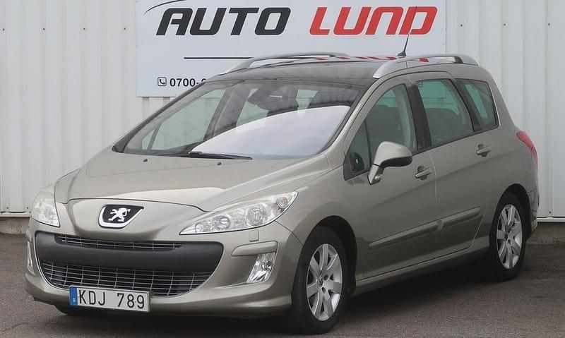 Gråmetallic Begagnad 2009 Peugeot 308 Kombi | 39 900 kr (Marknadspris) - Bild 1/4