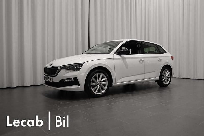 Candy white Begagnad 2020 Skoda Scala Halvkombi | 189 500 kr (Marknadspris) - Bild 1/4