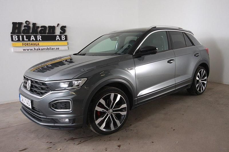 Mörkgrå Begagnad 2019 VW T-Roc GT SUV | 229 500 kr (Lite dyr) - Bild 1/4