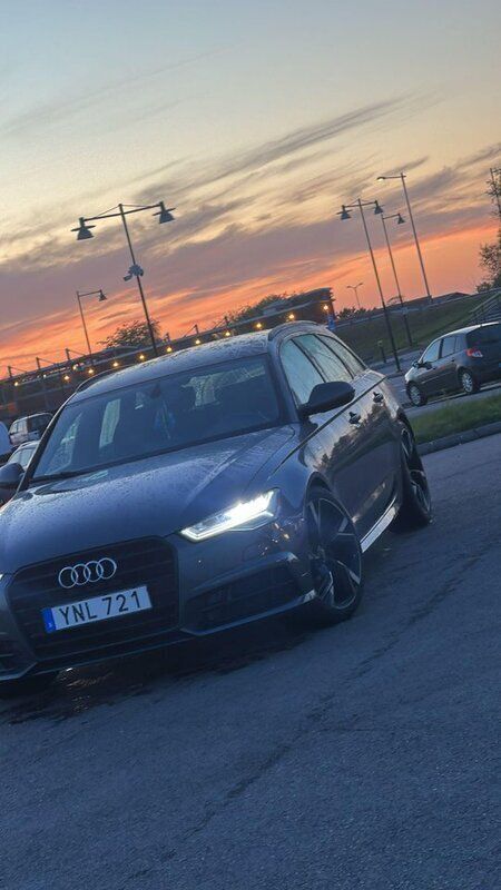 Grå Begagnad 2018 Audi A6 Ambition Kombi | 200 000 kr (Marknadspris) - Bild 1/4