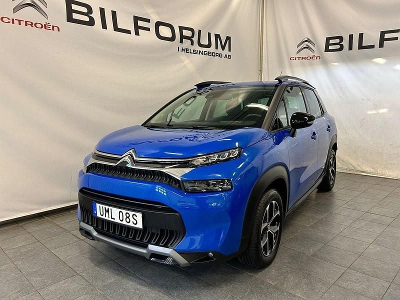Blå Begagnad 2024 Citroën C3 Aircross Shine SUV | 199 900 kr (Marknadspris) - Bild 1/4