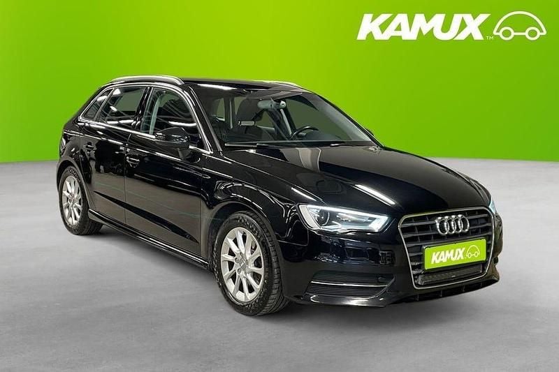 Svart Begagnad 2015 Audi A3 Design Halvkombi | 99 800 kr (Marknadspris) - Bild 1/3