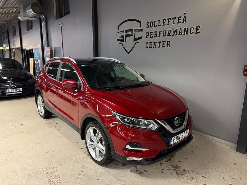 Röd Begagnad 2019 Nissan Qashqai SUV | 179 900 kr (Marknadspris) - Bild 1/4