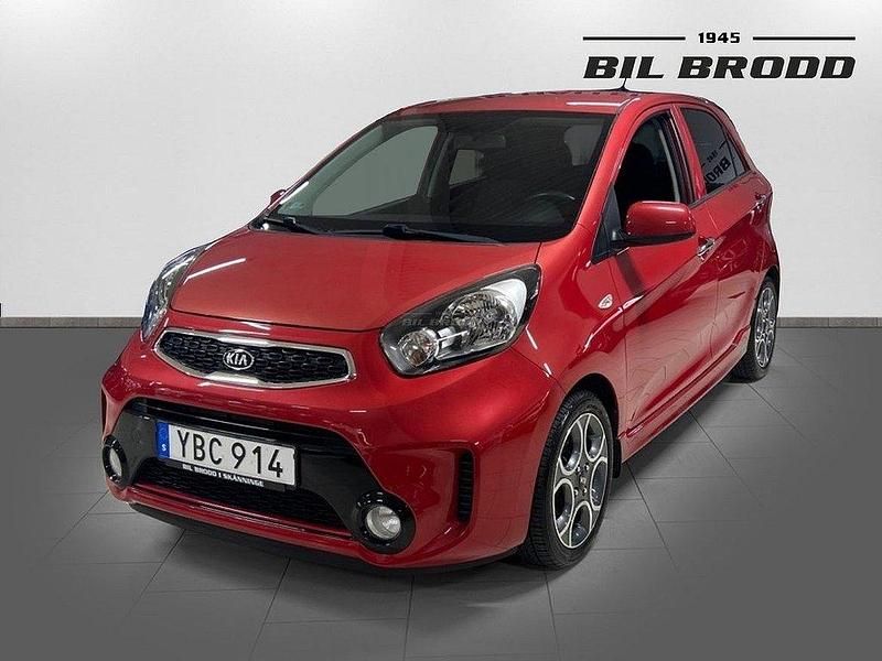 Röd Begagnad 2015 Kia Picanto Halvkombi | 104 900 kr (Marknadspris) - Bild 1/4