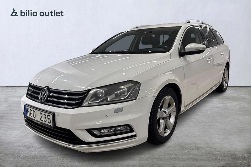 Vit Begagnad 2013 VW Passat GT Kombi | 87 000 kr (Marknadspris) - Bild 1/3