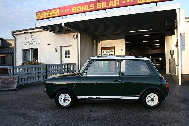 Mörkgrön Begagnad 1972 Mini 1000 Halvkombi | 89 900 kr - Bild 1/4