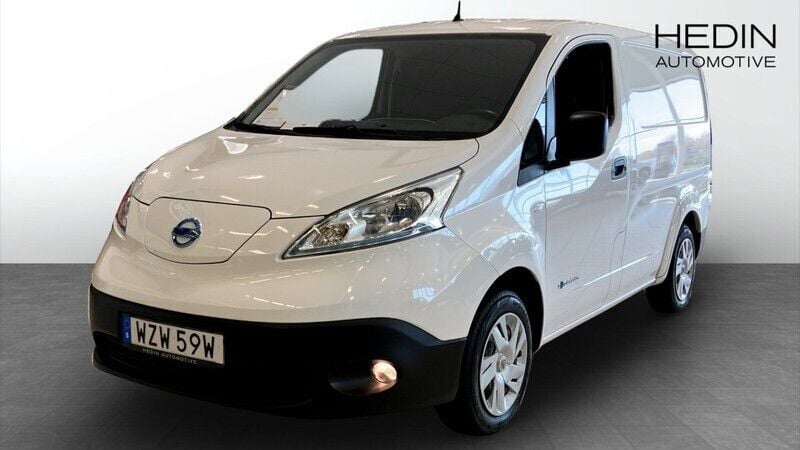 Vit (white) Begagnad 2019 Nissan e-NV200 Van | 119 900 kr (Lite dyr) - Bild 1/4