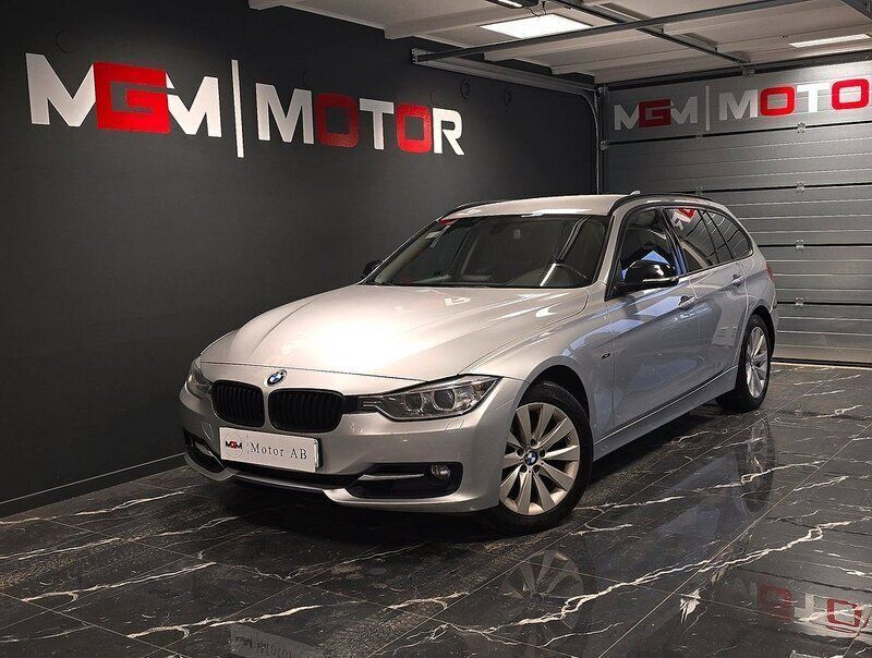 Silver Begagnad 2015 BMW 330 Sport Line Kombi | 185 000 kr (Bra pris) - Bild 1/4