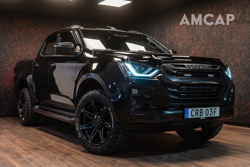 Svart Begagnad 2022 Isuzu D-Max Pickup | 539 500 kr (Bra pris) - Bild 1/4