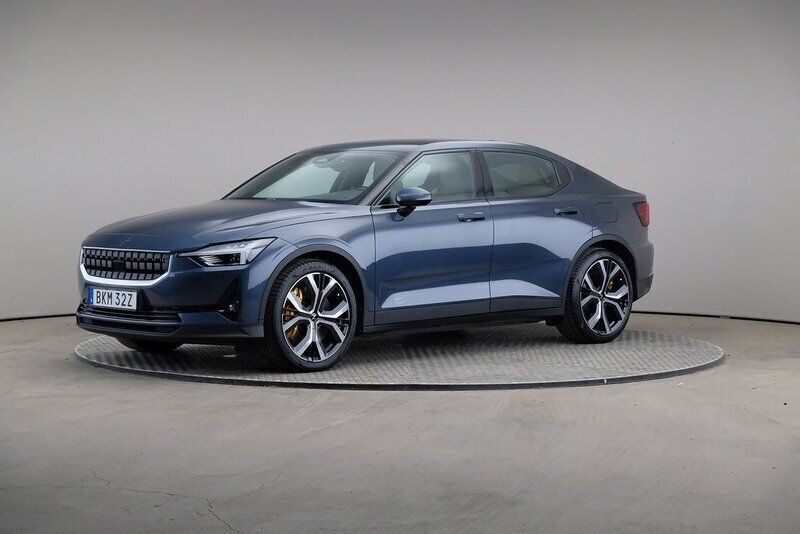 Mörkblå (midnight (metallic)) Begagnad 2020 Polestar 2 Performance Sedan | 369 000 kr (Lite dyr) - Bild 1/4