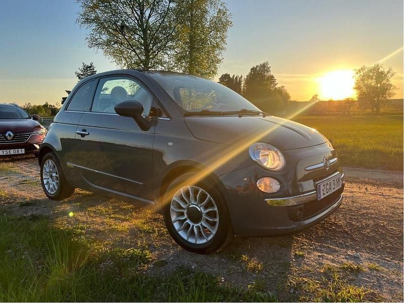 Grå Begagnad 2010 Fiat 500C Lounge Cab | 59 000 kr - Bild 1/4