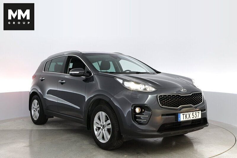 Grå Begagnad 2017 Kia Sportage SUV | 169 900 kr (Bra pris) - Bild 1/4