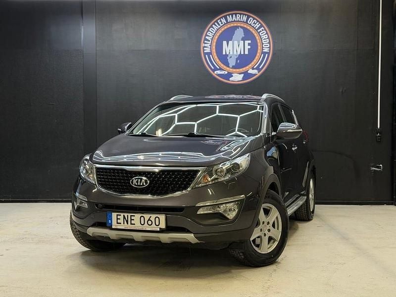 Grå Begagnad 2014 Kia Sportage Comfort SUV | 79 800 kr (Marknadspris) - Bild 1/4