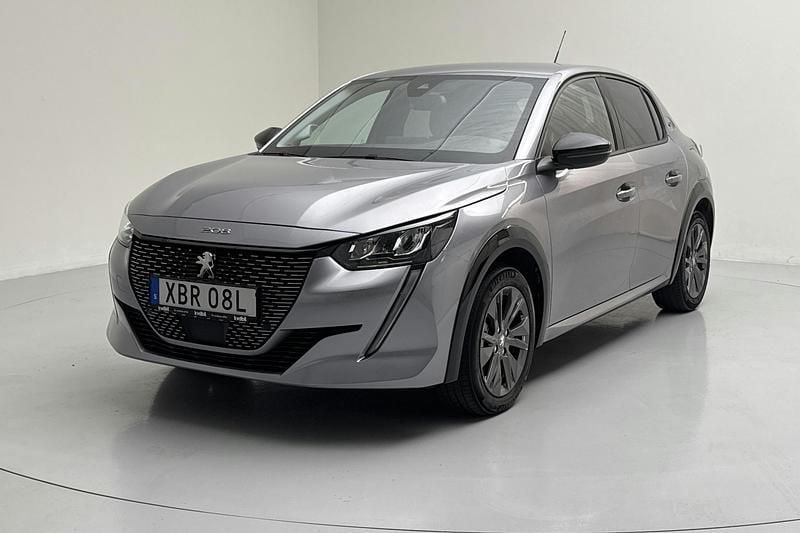 Grå Begagnad 2022 Peugeot e-208 Allure Halvkombi | 160 000 kr (Bra pris) - Bild 1/4
