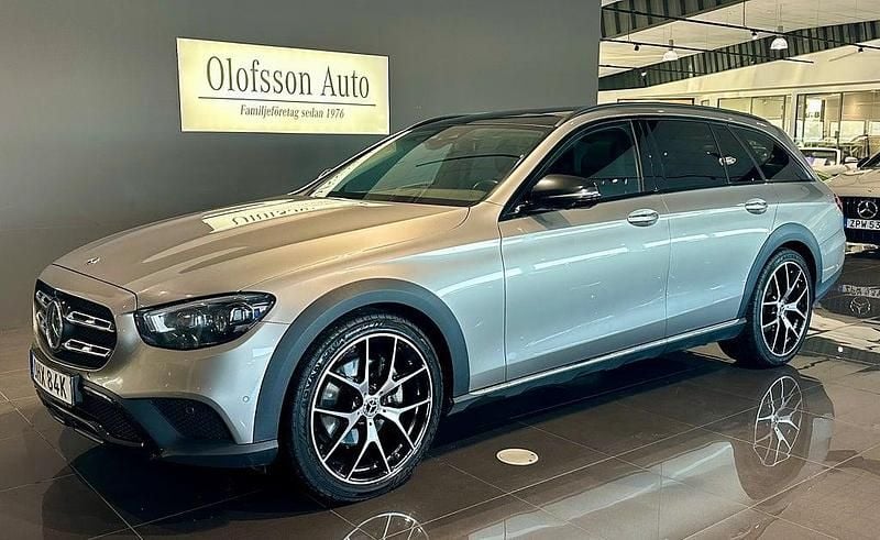 Begagnad Mercedes E220 All-Terrain Premium 194 HK (142 kW) 2021 Silver Kombi