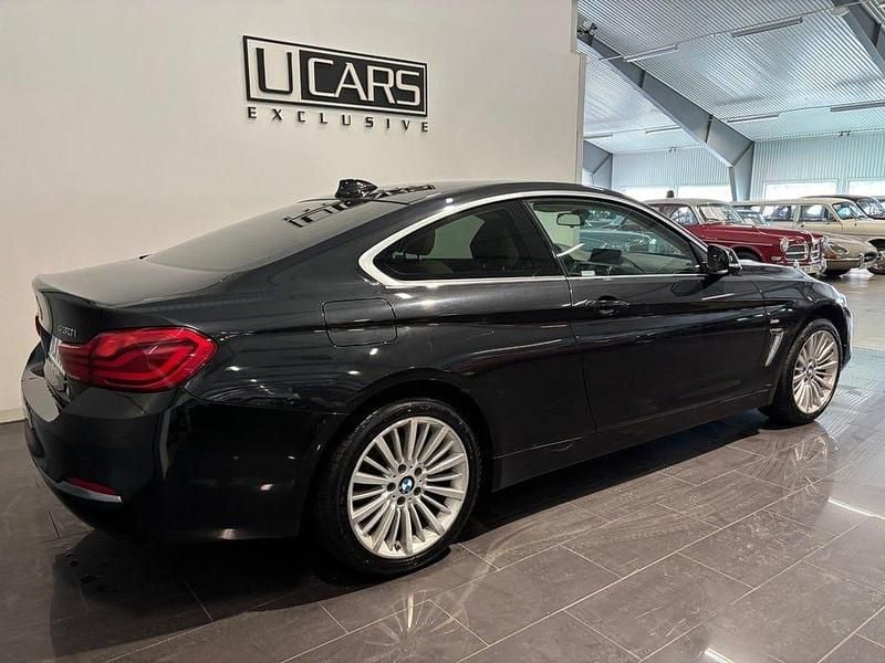 Begagnad BMW 430 Luxury Line 252 HK (185 kW) 2017 Svart Sportkupé