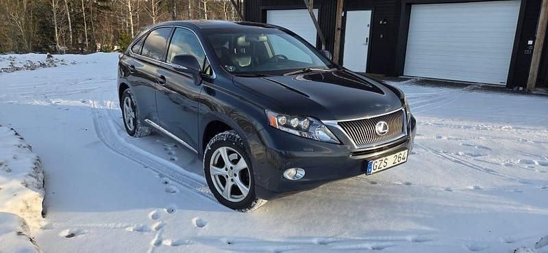Begagnad Lexus RX450h Luxury Line 299 HK (219 kW) 2011 Mörkgrå metallic SUV