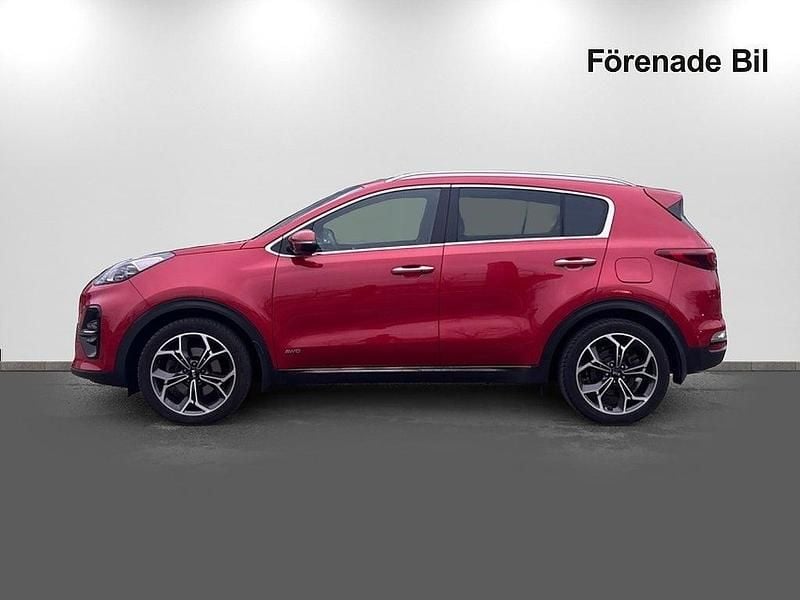 Begagnad Kia Sportage GT-Line 177 HK (130 kW) 2019 True red SUV