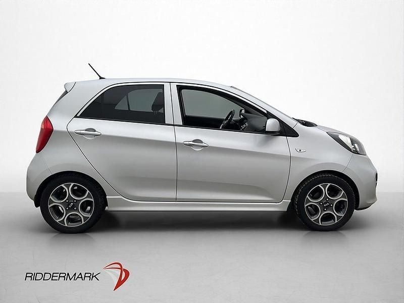Begagnad Kia Picanto Sport 86 HK (63 kW) 2014 Grå Halvkombi