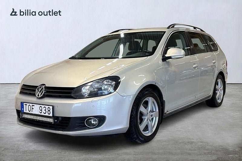 Begagnad VW Golf VI 105 HK (77 kW) 2010 Brun Halvkombi