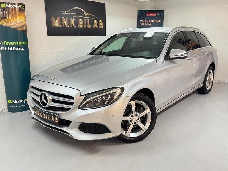 Silver Begagnad 2016 Mercedes C220 Avantgarde Kombi | 174 900 kr (Bra pris) - Bild 1/4