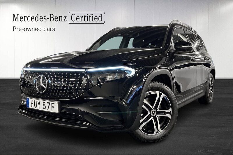 Svart Begagnad 2024 Mercedes EQB300 AMG SUV | 599 000 kr - Bild 1/4