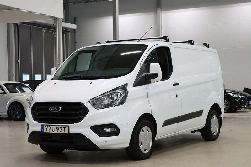 Vit Begagnad 2020 Ford Transit Custom Van | 189 900 kr (Marknadspris) - Bild 1/4