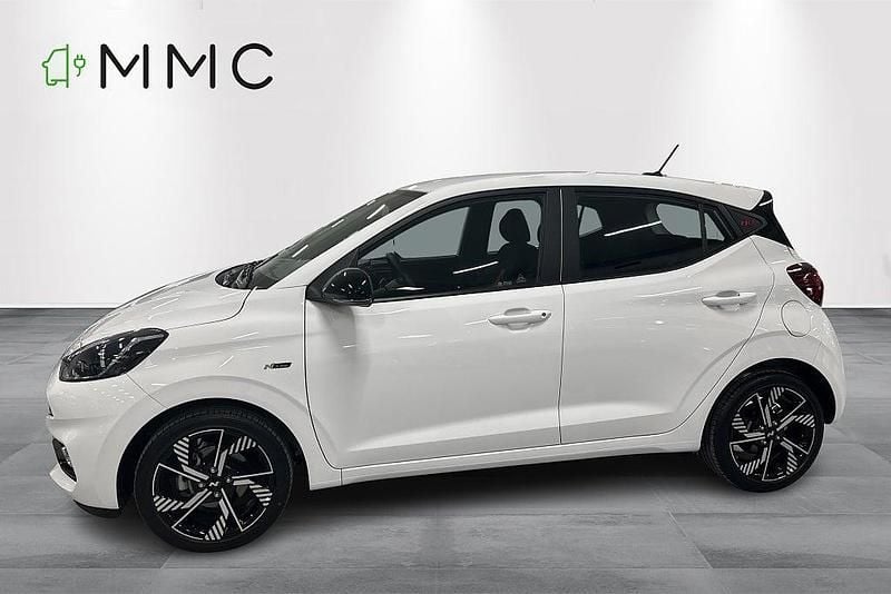 Ny Hyundai i10 N Line 90 HK (66 kW) 2025 Vit Halvkombi