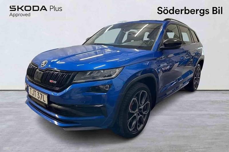 Blå Begagnad 2019 Skoda Kodiaq RS SUV | 309 000 kr - Bild 1/1
