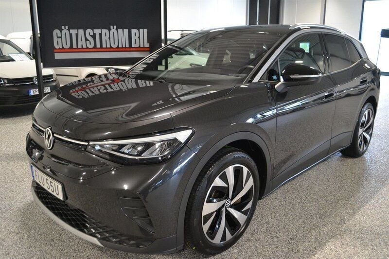 Mörkgrå Begagnad 2021 VW ID.4 Pro Performance SUV | 245 000 kr (Superpris) - Bild 1/4