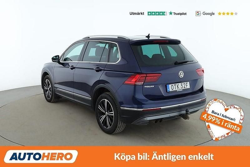 Begagnad VW Tiguan Highline 192 HK (141 kW) 2019 Blå SUV