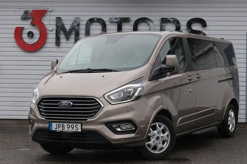 Grå Begagnad 2020 Ford Tourneo Custom SE Van | 440 900 kr (Dyr) - Bild 1/4